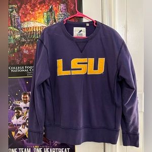 LSU Crew Neck Sweatshirt